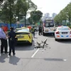 Cyclist taken to hospital after accident involving taxi in Ang Mo Kio