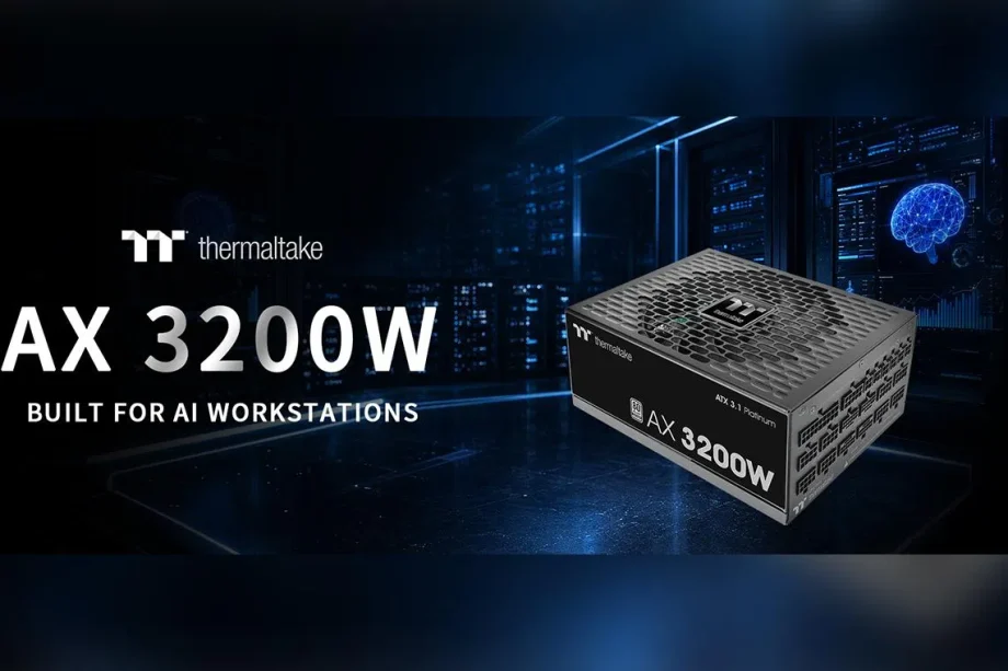 Thermaltake releases 3200W PSU for AI workstations Thermaltake releases 3200W PSU for AI workstations