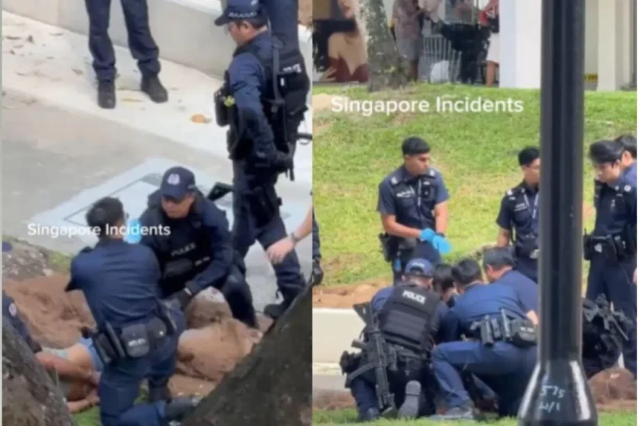 Man arrested in Bedok North after taser incident Man arrested in Bedok North after taser incident