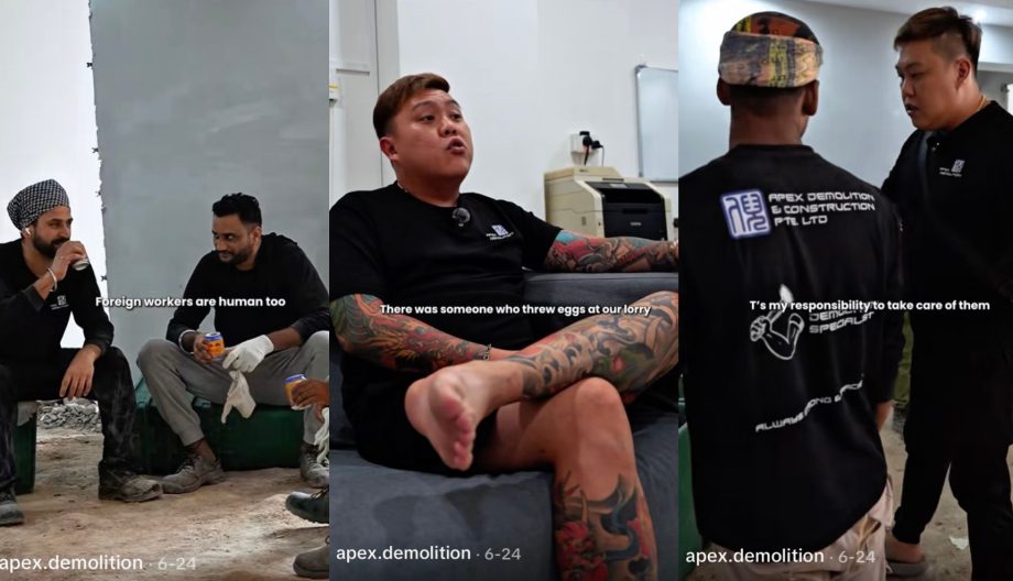 Singapore boss praised after standing up for foreign workers and calling for more compassion Singapore boss praised after standing up for foreign workers and calling for more compassion