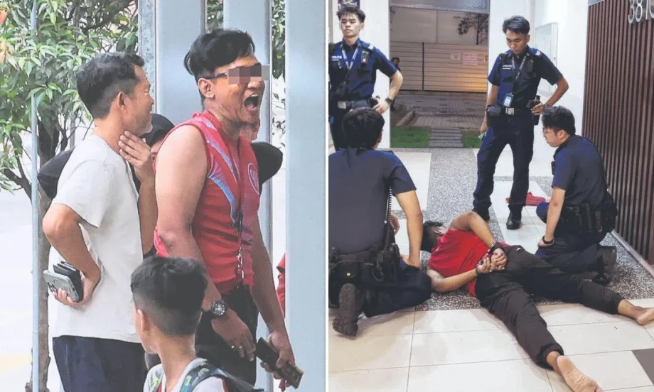 Man arrested during Yishun HDB fire evacuation Man arrested during Yishun HDB fire evacuation
