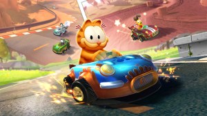 Garfield Craps On Mario Over Upcoming Mario Kart Game Shutdown Garfield Craps On Mario Over Upcoming Mario Kart Game Shutdown