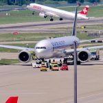 Singapore Airlines SQ345 returned to Zurich this morning