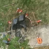 Manhole cover works halted after worker injuries