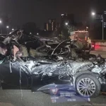 One dead, 3 taken to hospital after pre-dawn accident on CTE