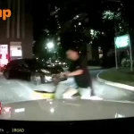 Close call with cyclist in Bedok