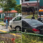 Motorcyclist lies injured on road after accident with van in Bedok; 5 bus services diverted, Singapore News