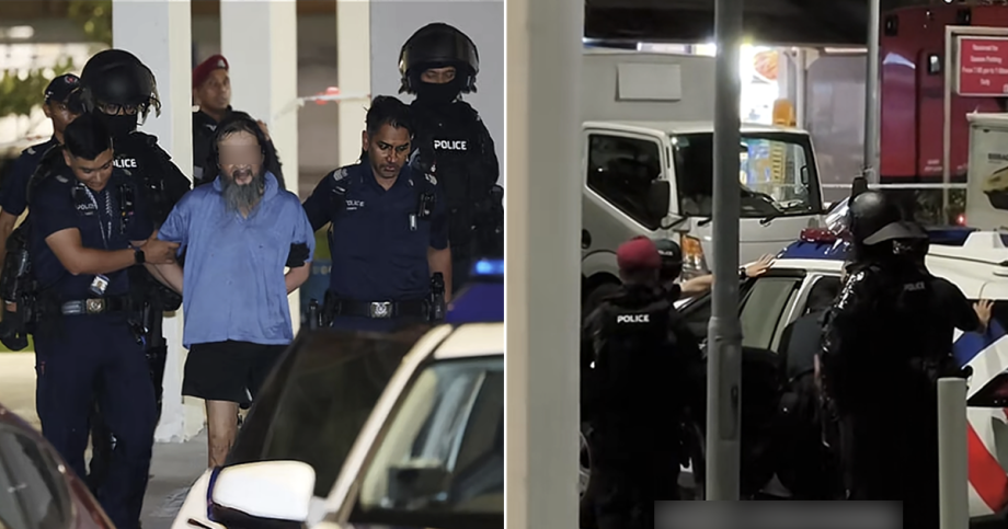 Man locks himself and mum in Clementi HDB flat, apprehended after 3-hour standoff with police, Singapore News Man locks himself and mum in Clementi HDB flat, apprehended after 3-hour standoff with police, Singapore News