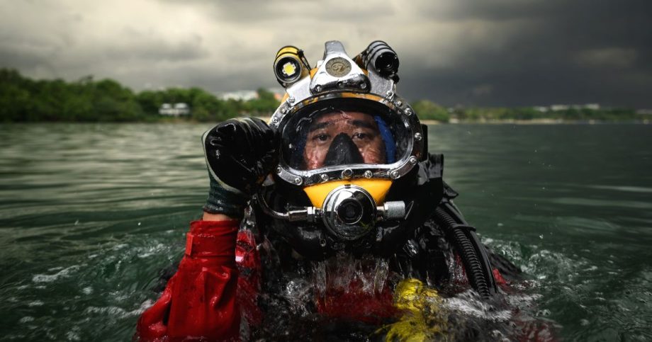‘I repair things underwater’: He braves sharks, stingrays for a living