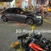 Man arrested after accident with motorcycle in Jalan Besar