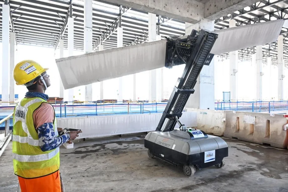 Turning to robots amid S’pore’s construction labour crunch