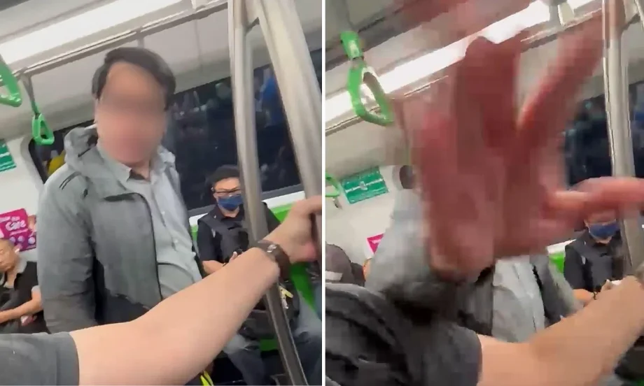 MRT backpack incident sparks heated argument MRT backpack incident sparks heated argument