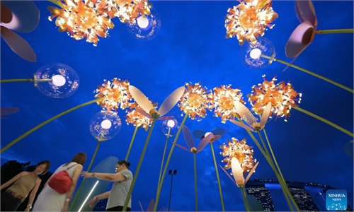 People visit 10th Singapore Garden Festival in Singapore