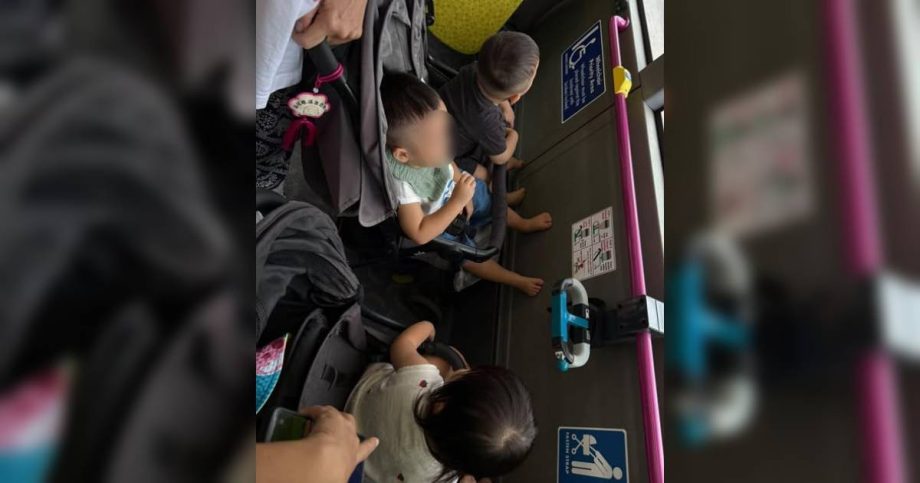 Dad’s bus ride with 3 kids raises stroller and wheelchair space dilemma: ‘Shouldn’t have to wait’ , Singapore News