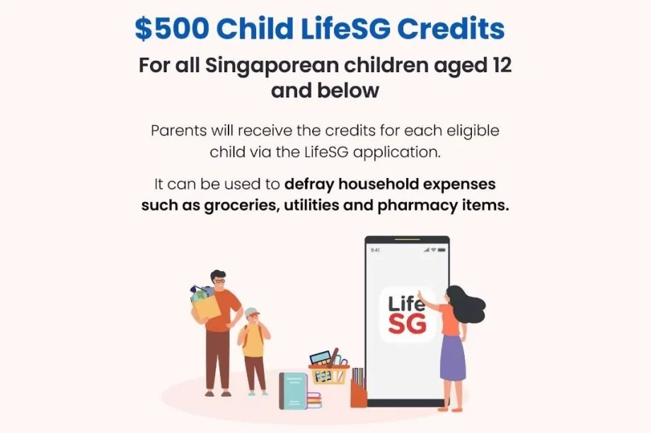 How to withdraw Child LifeSG Credits in cash