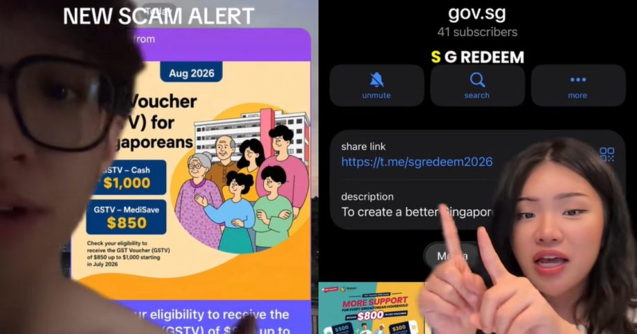 ‘Don’t be stupid’: TikTokers warn of fake gov.sg Telegram channel spreading GSTV scam links, Singapore News