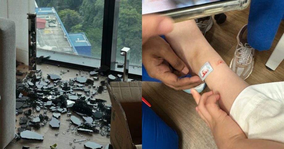 4-year-old injured after glass table allegedly shatters in Singapore hotel room, family seeks ,000 refund, Singapore News 4-year-old injured after glass table allegedly shatters in Singapore hotel room, family seeks ,000 refund, Singapore News
