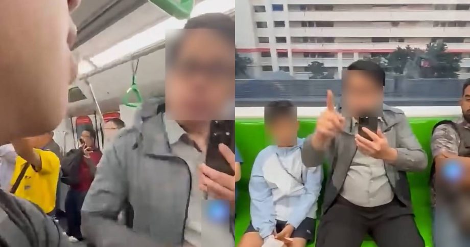 Backpack dispute triggers heated confrontation on MRT train: ‘You are the problem’, Singapore News Backpack dispute triggers heated confrontation on MRT train: ‘You are the problem’, Singapore News