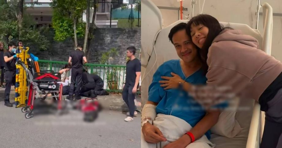 ‘He couldn’t move’: Content creator’s husband taken to A&E after being flung from kick scooter, Singapore News ‘He couldn’t move’: Content creator’s husband taken to A&E after being flung from kick scooter, Singapore News