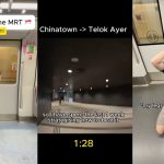 S’pore Content Creator Outruns The MRT From Chinatown To Telok Ayer Station; Says He Actually “Hates Running With A Passion”