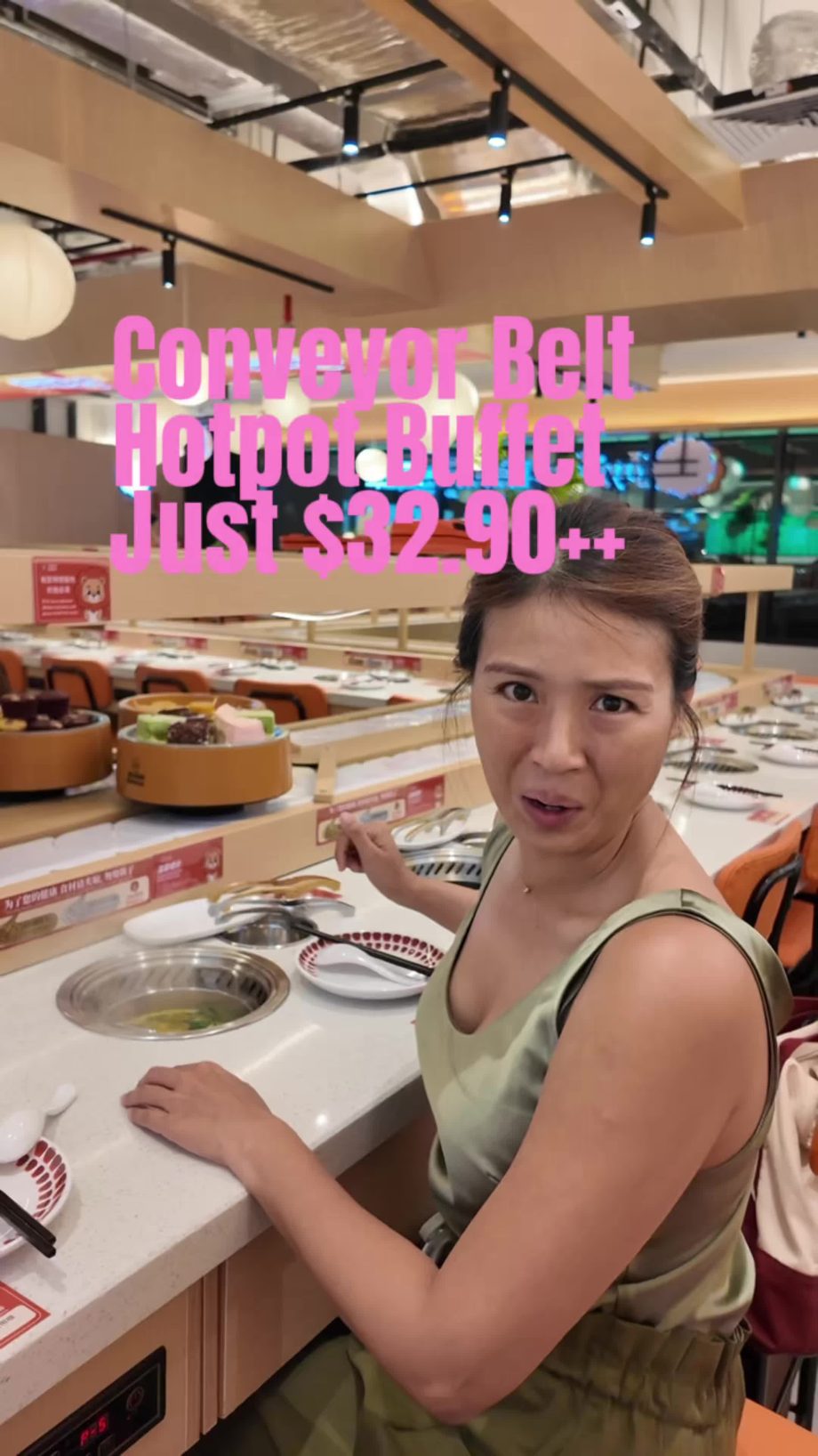@thecassiefeed And… lunch is just .90++!! Crazy variety of 100+ hotpot items …