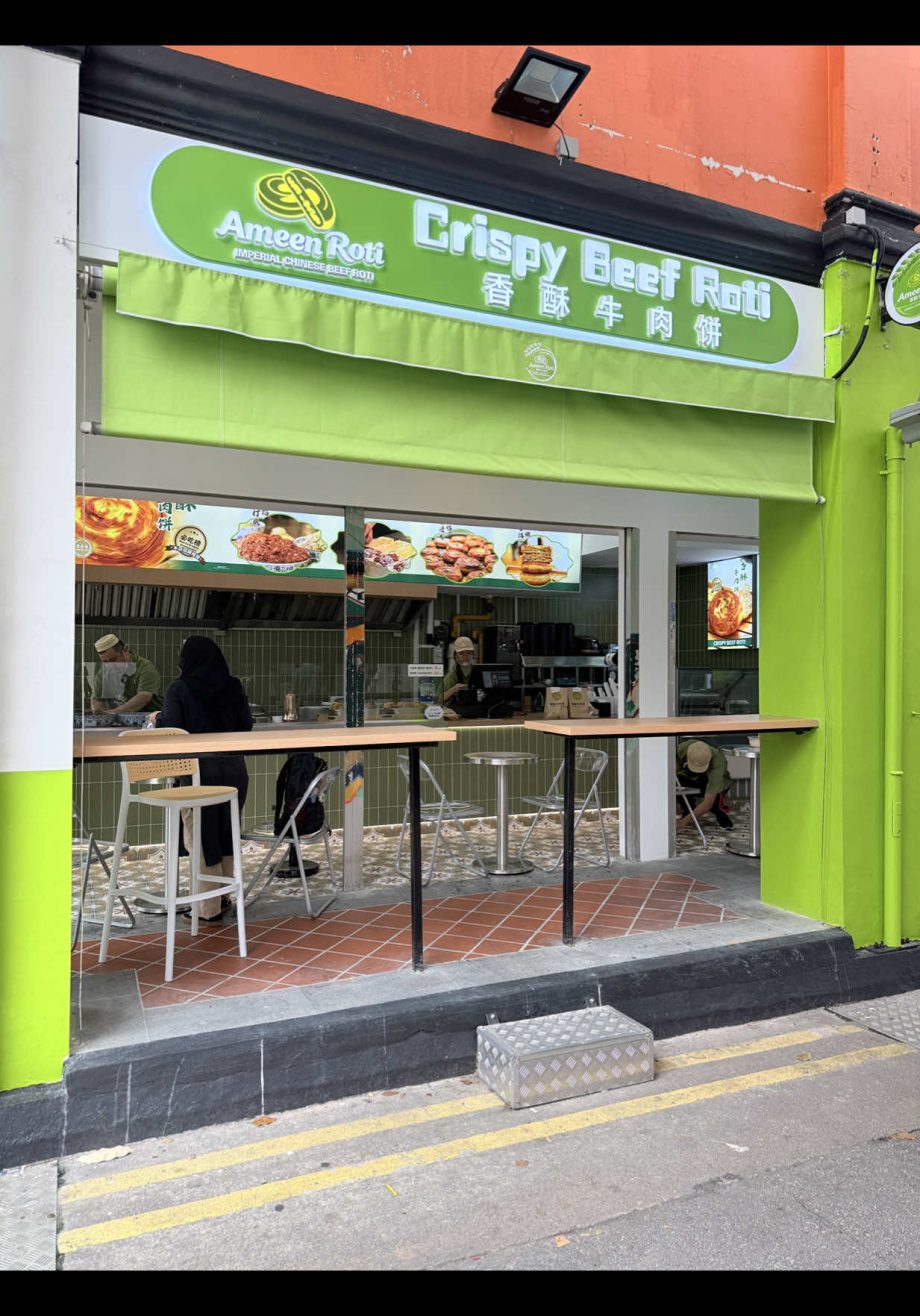 @thehalalfoodblog Good news – Amin Roti’s 2 outlets are now open! Get your Crisp…