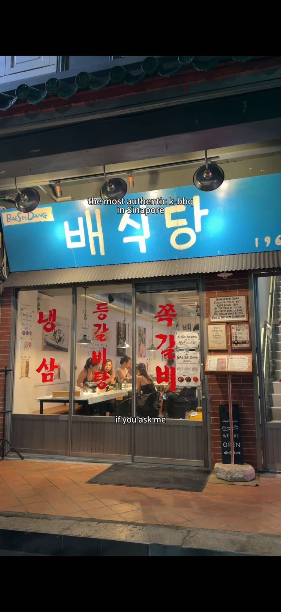 @daeunlee28 the most authentic k-bbq in town @Bae Sik Dang   Bae Sik Dang (배식당) …