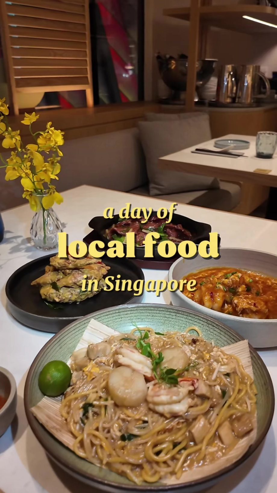 @yourfrenchiebestie A full day of eating local food in Singapore   #sgfoodie #sg…