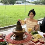 @b.linling 小厨娘东北酸菜木炭铜火锅 Blk 349 Jurong East Ave 1, Singapore 600349 #新加坡 #sgfood…