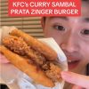 @brandooonc Trying KFC’s new Curry x Sambal PRATA Zinger Burger @KFC Singapore  …