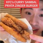 @brandooonc Trying KFC’s new Curry x Sambal PRATA Zinger Burger @KFC Singapore  …