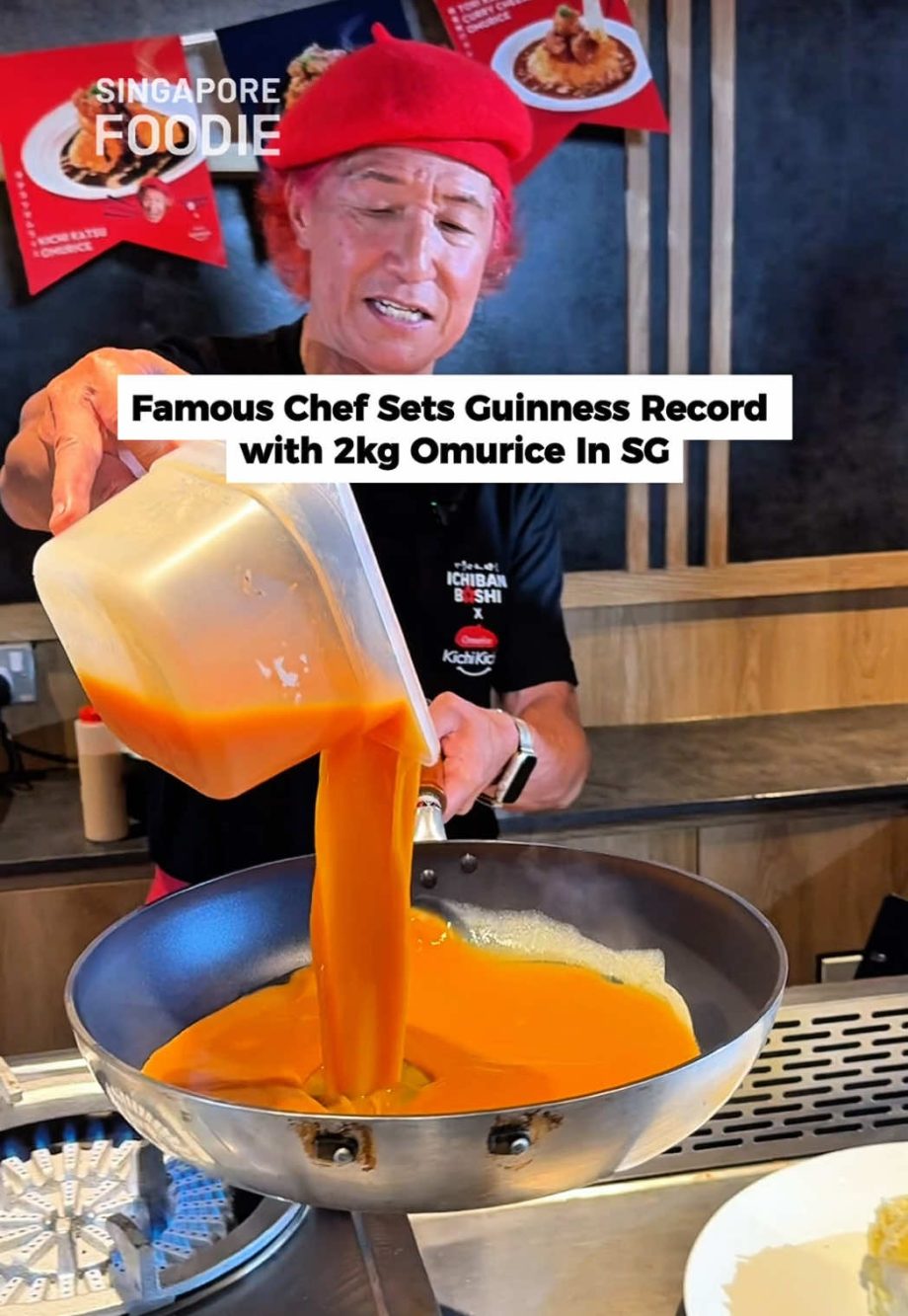 @singaporefoodie Legendary Omurice Master Is Back In SG to break the Guiness Wor… @singaporefoodie Legendary Omurice Master Is Back In SG to break the Guiness Wor…