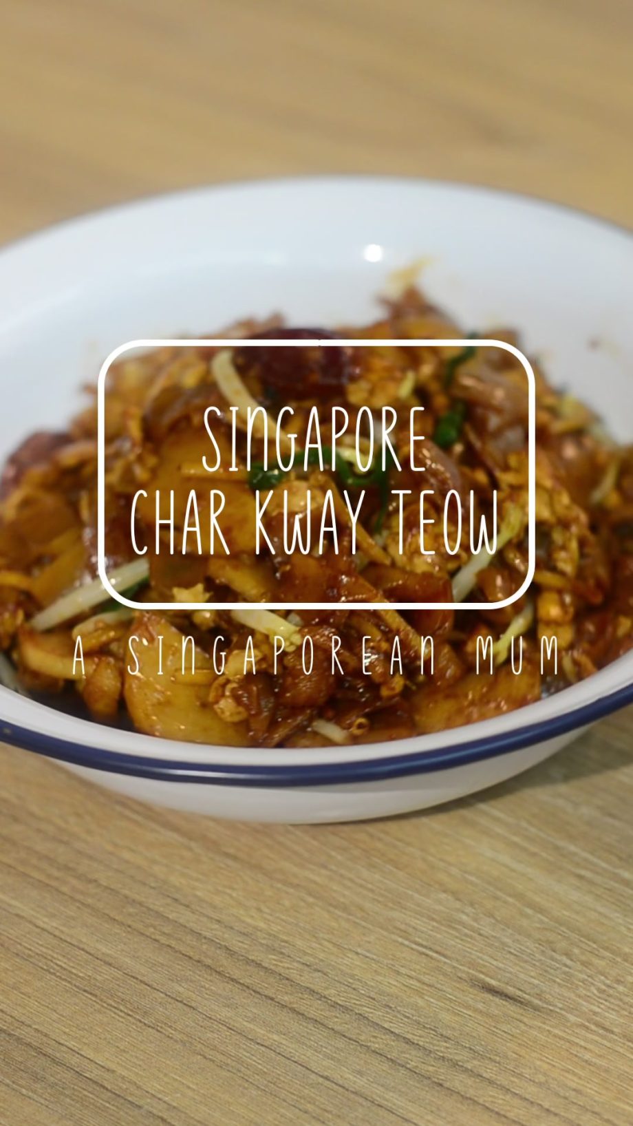 @asingaporeanmum Wok hei in every bite  Singapore Char Kway Teow, hawker style! …