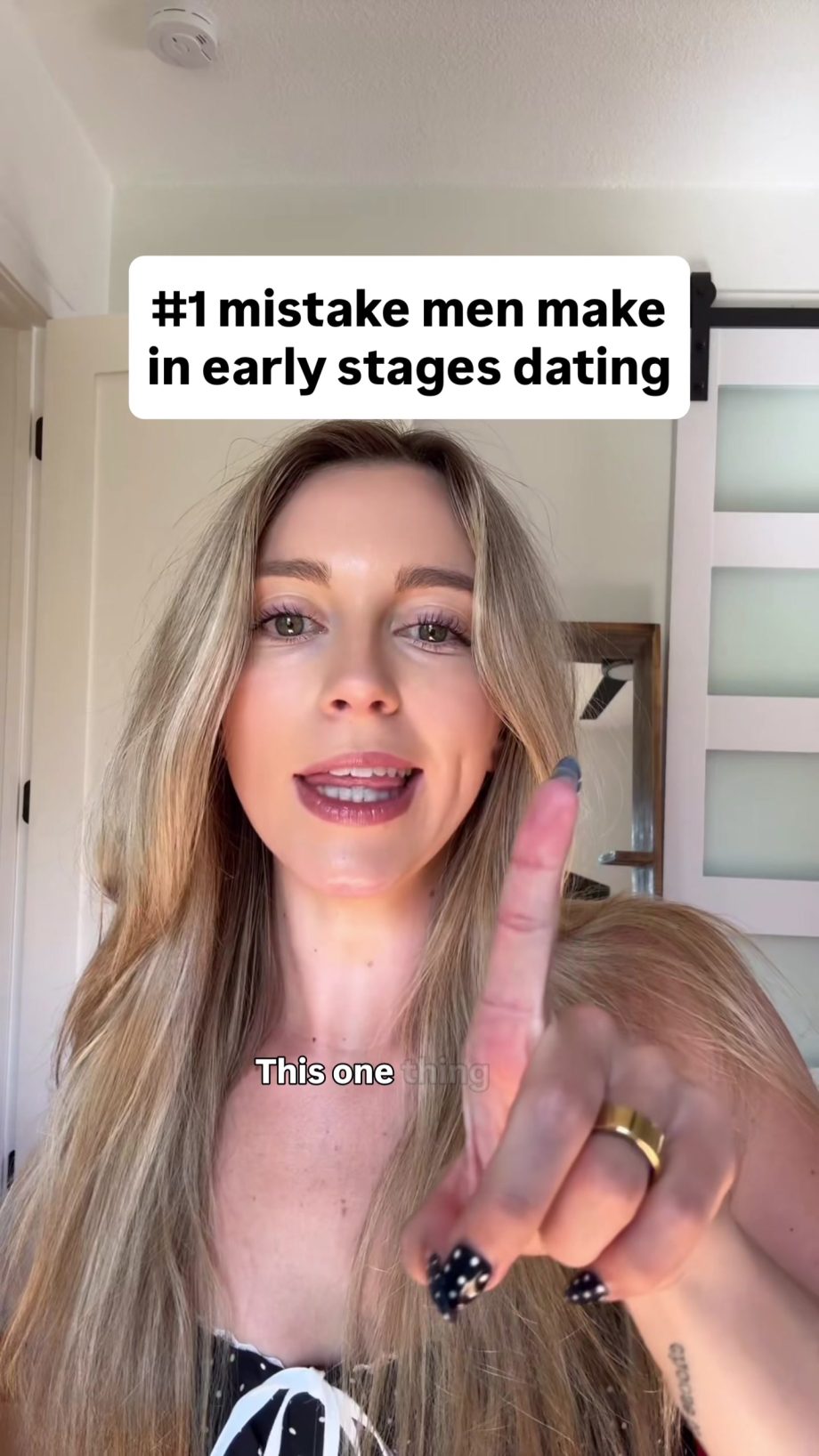 @datingwithgracie #1 thing that kills attraction with women… #datingadviceformen…