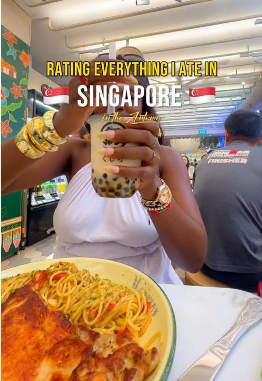 @ladeibikunle Everything I ate and drank in Singapore   #traveltiktok #singapore…