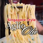 @nomadetteats how we make AGLIO OLIO in Singapore! Italians scroll away. TLDR; w…