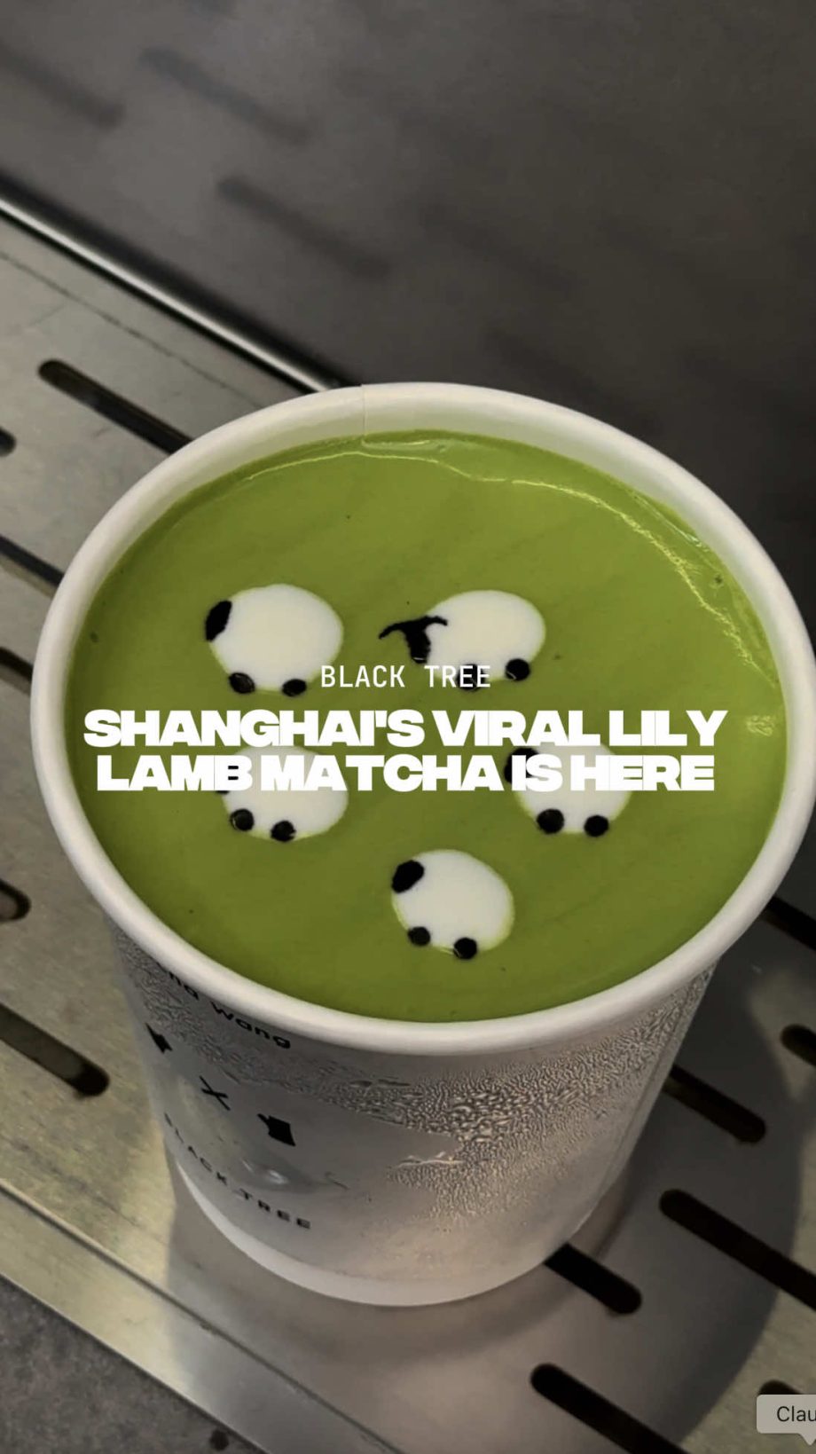 @onericeplease Here’s our honest review of Shanghai’s viral Lily Lamb Matcha!  B…
