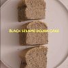 @aflouryspace Nutty, aromatic and not too sweet.  This black sesame ogura cake i…