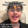 @rizzwkai Top three ways guys text that girls love top three things guys do that…