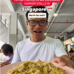 @seeshots I tried 5 Michelin Bib Gourmand hawker dishes in Singapore for under $…