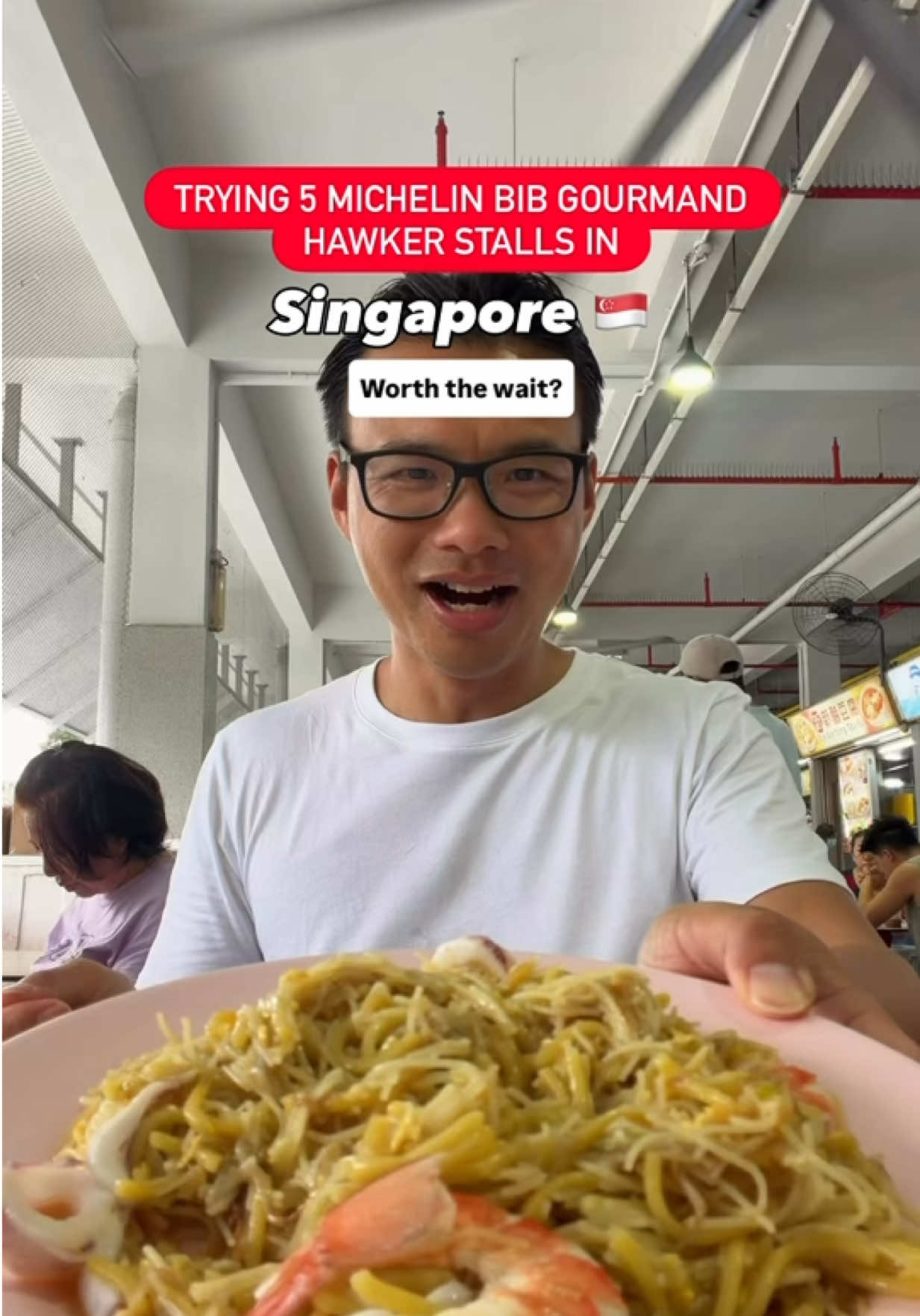 @seeshots I tried 5 Michelin Bib Gourmand hawker dishes in Singapore for under $… @seeshots I tried 5 Michelin Bib Gourmand hawker dishes in Singapore for under $…