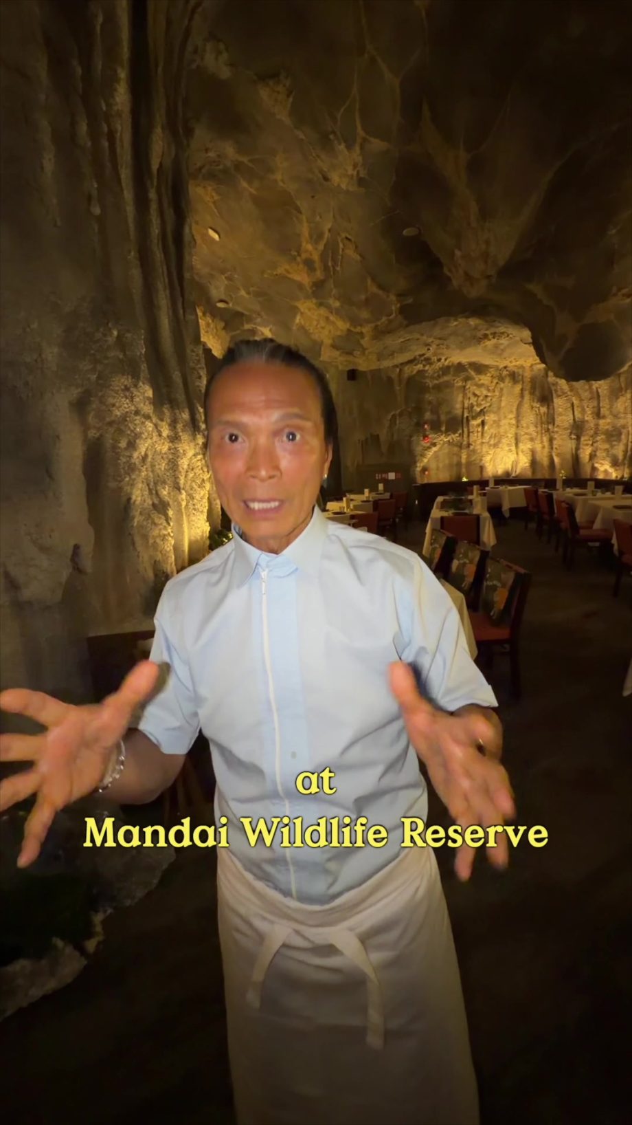 @jetbentlee Cooked in Singapore’s wildest dining destination, Cavern Restaurant …