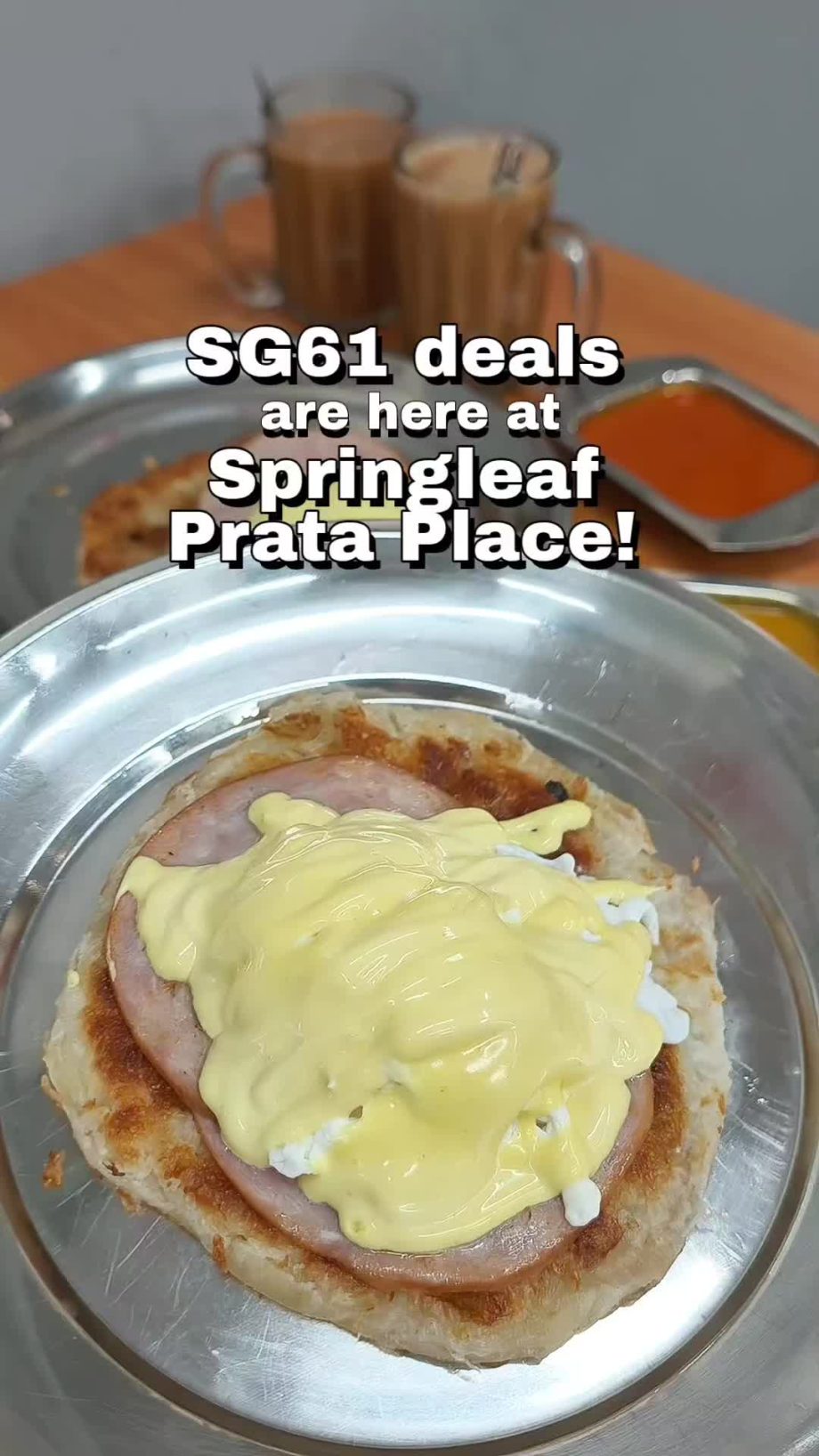 @the.threelittlebears SG61 deals are here at Springleaf Prata Place! From 1 July… @the.threelittlebears SG61 deals are here at Springleaf Prata Place! From 1 July…