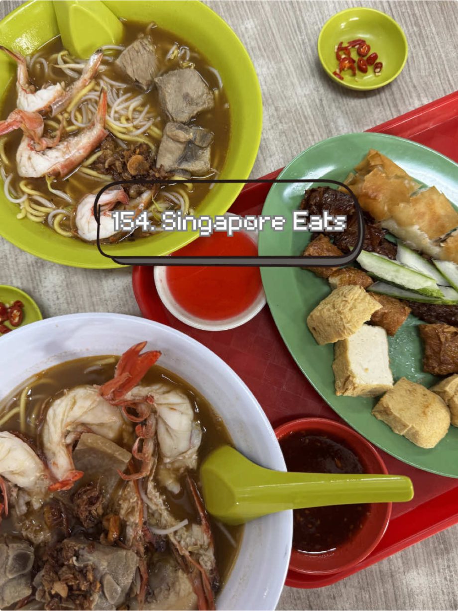 @zach.yoon SINGAPORE’S GOOD EATS  1. Blanco Court Prawn Noodle  2. Boon Tong Kee…
