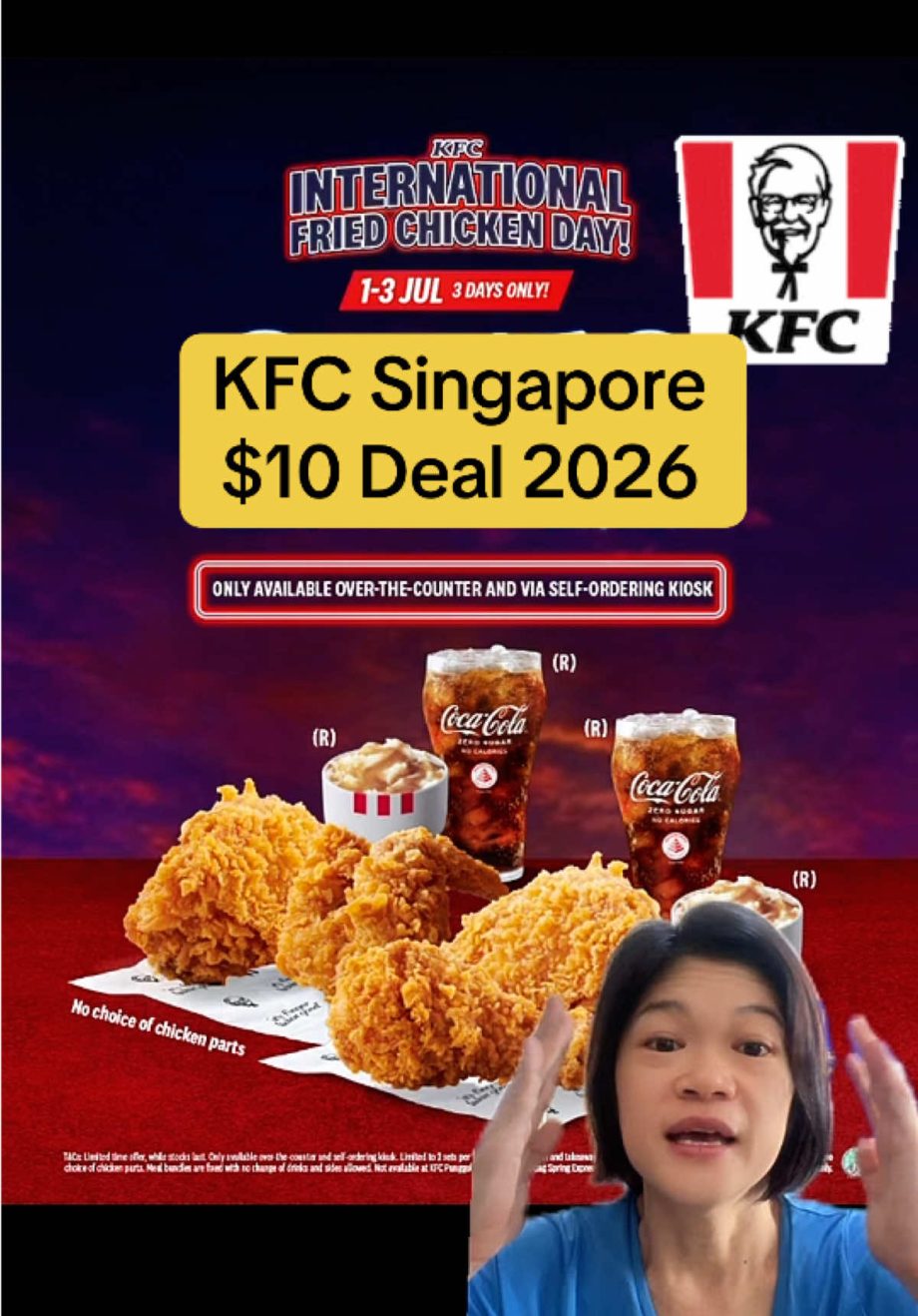 @mumfinds.sg KFC Singapore  deal is coming, and this fried chicken lobang mak…