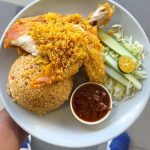 @thehalalfoodblog Came for the Nasi Goreng Ayam Penyek, stayed for the Ayam Baka…