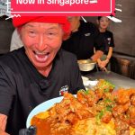 @foodleveling Singapore, this is probably the MOST famous omurice chef from Japa…