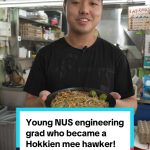 @8dayseat Young hawker Tan Jing Herng has a degree in engineering from NUS. Born…