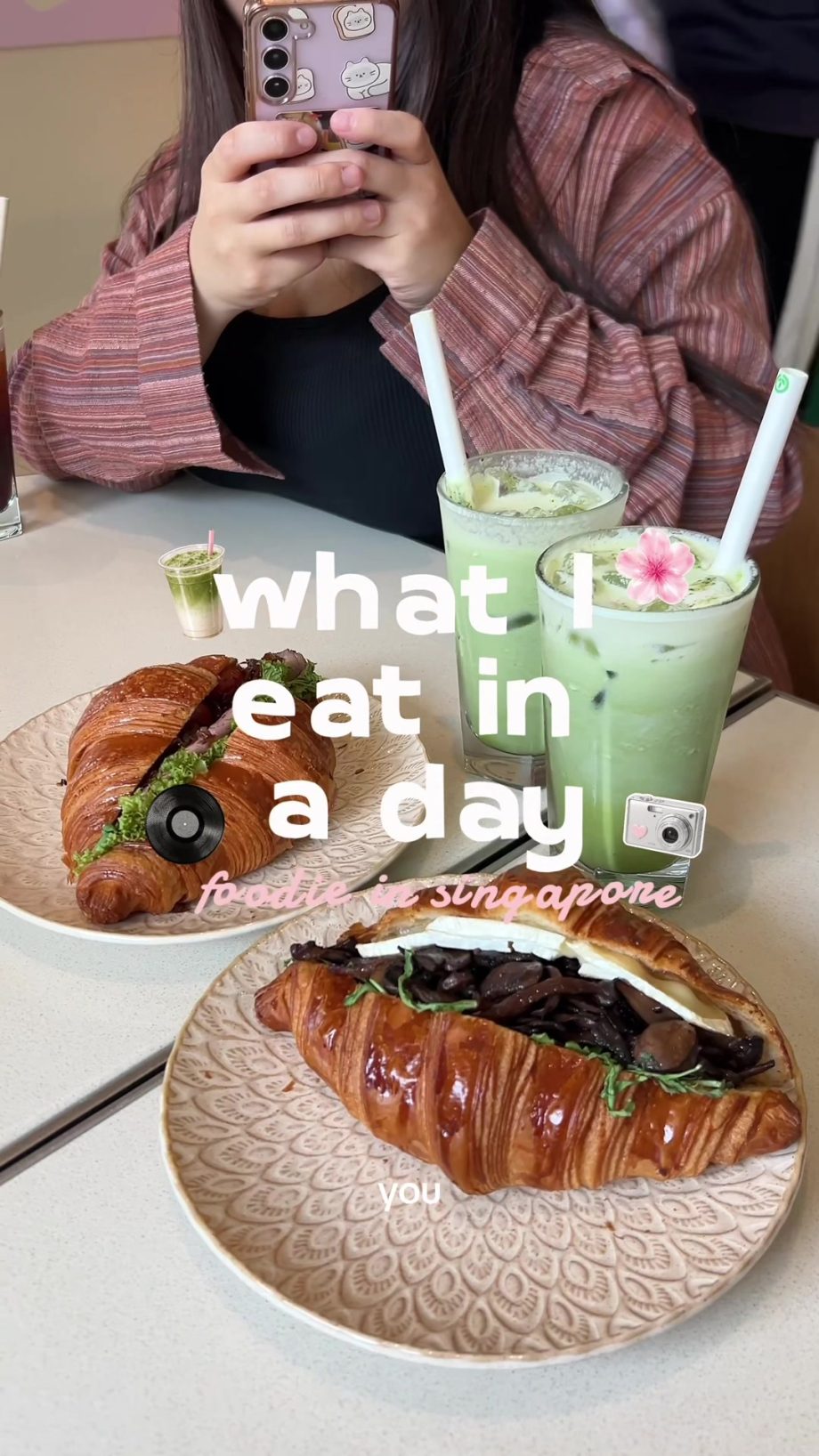 @christina_mp4 What I eat in a day as a foodie in Singapore!!  #foodie #whatieat…