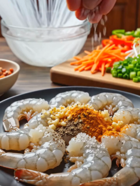 @high.protein.fam Garlic Shrimp Singapore Noodles Better than takeout and read… @high.protein.fam Garlic Shrimp Singapore Noodles Better than takeout and read…